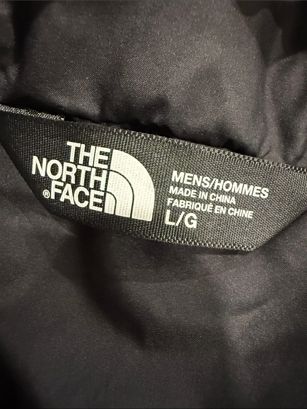The North Face Black Bombay Men’s Quilted Puffer Jacket Size Large